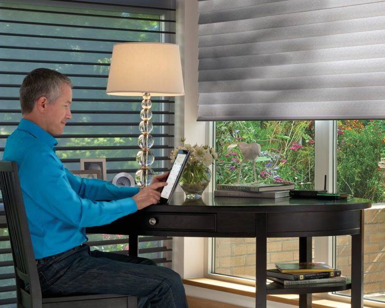 Hunter Douglas PowerView® Motorization Automated Shades Simplify Life