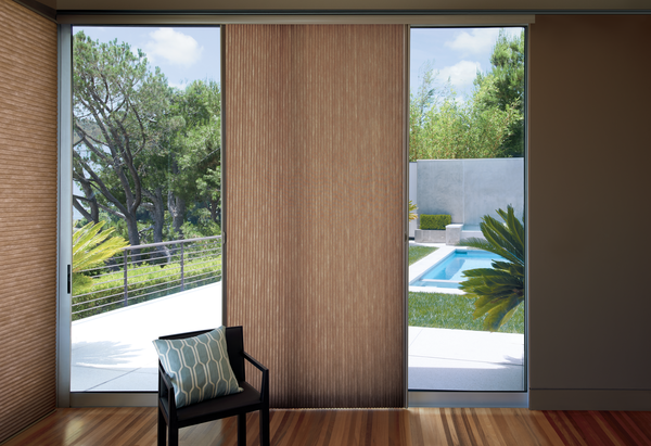 vertical honeycomb shades