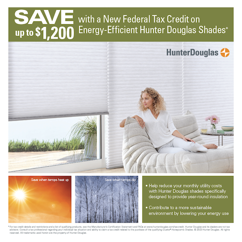 Tax Credit Energy Efficient Shades