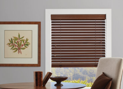 Parkland wood blinds