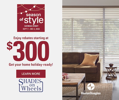 Hunter Douglas Savings Event