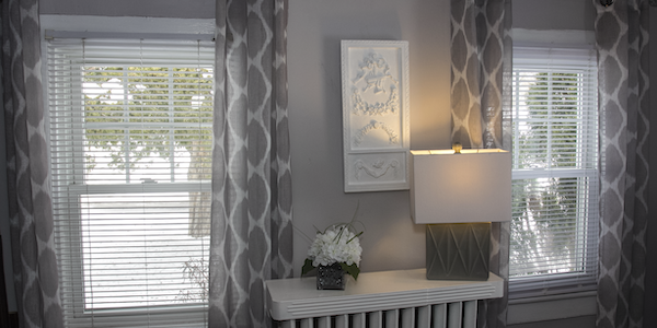 window-drapery-blinds window drapery wood blinds