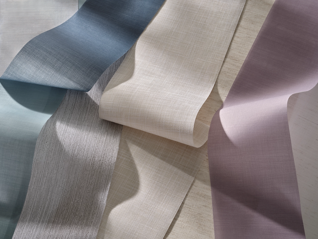 Pirouette window shade fabric