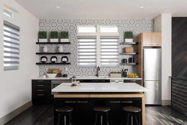 kitchen-shades modern kitchen shade