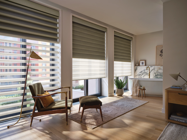 Hunter Douglas Pirouette Bastiste Fabric