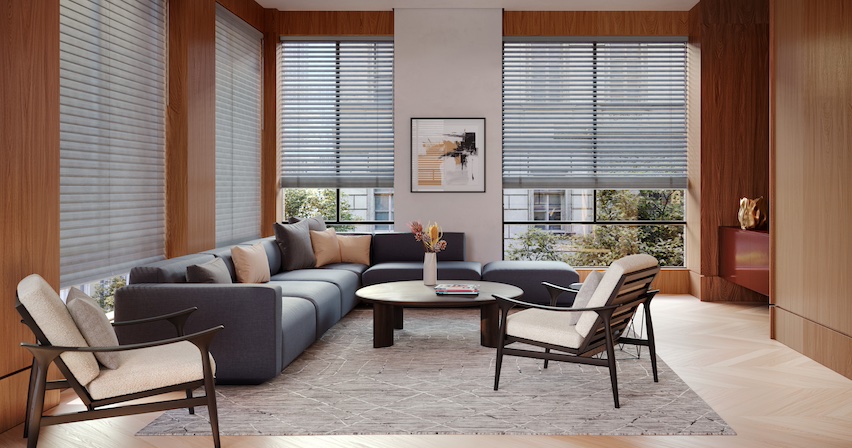 Aria Soft Blinds Pearl Gray
