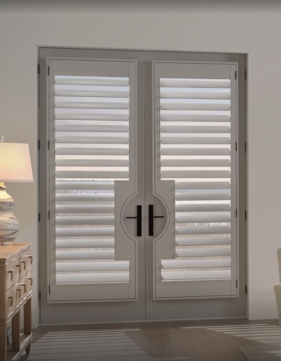 french door shutter cutouts