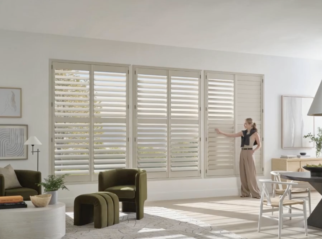 hardwood shutters polar white