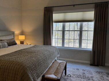 Bedroom Drapery Side Panels
